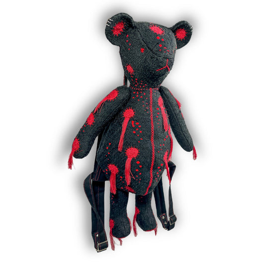 "Bloody Dreams" Teddy Bear Backpack – Limited Edition 🐻🎒