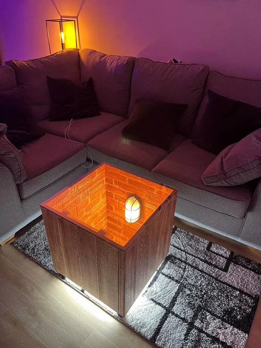 Infinity Mirror Coffee Table – A Modern Masterpiece ✨